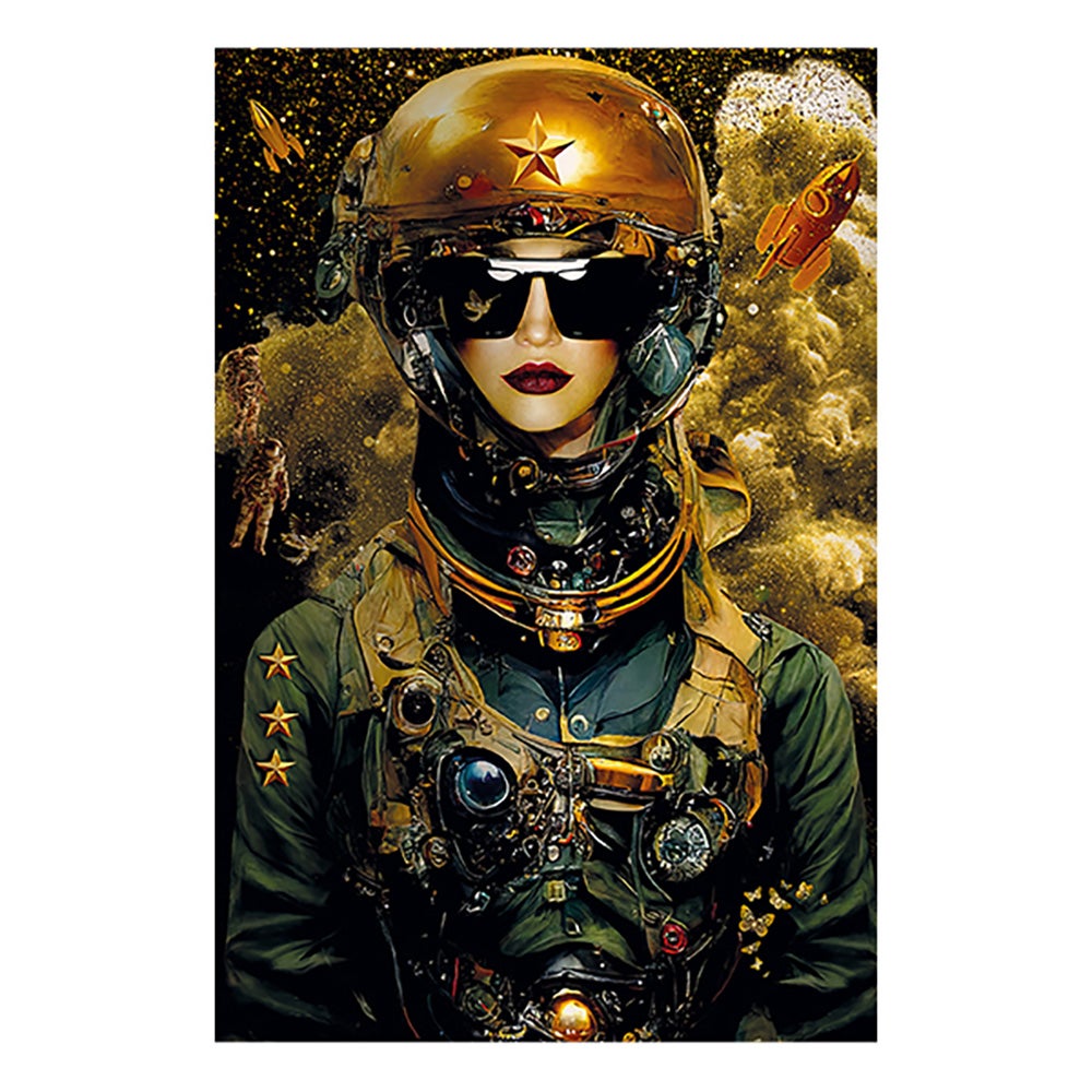 TIME TRAVELLER fototavla - 120x180, Aluminium