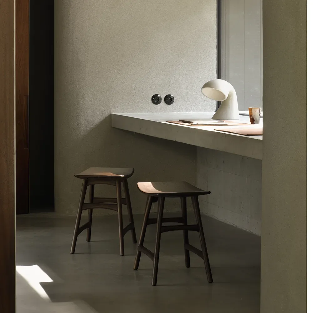 Osso Pall Brunlackad teak