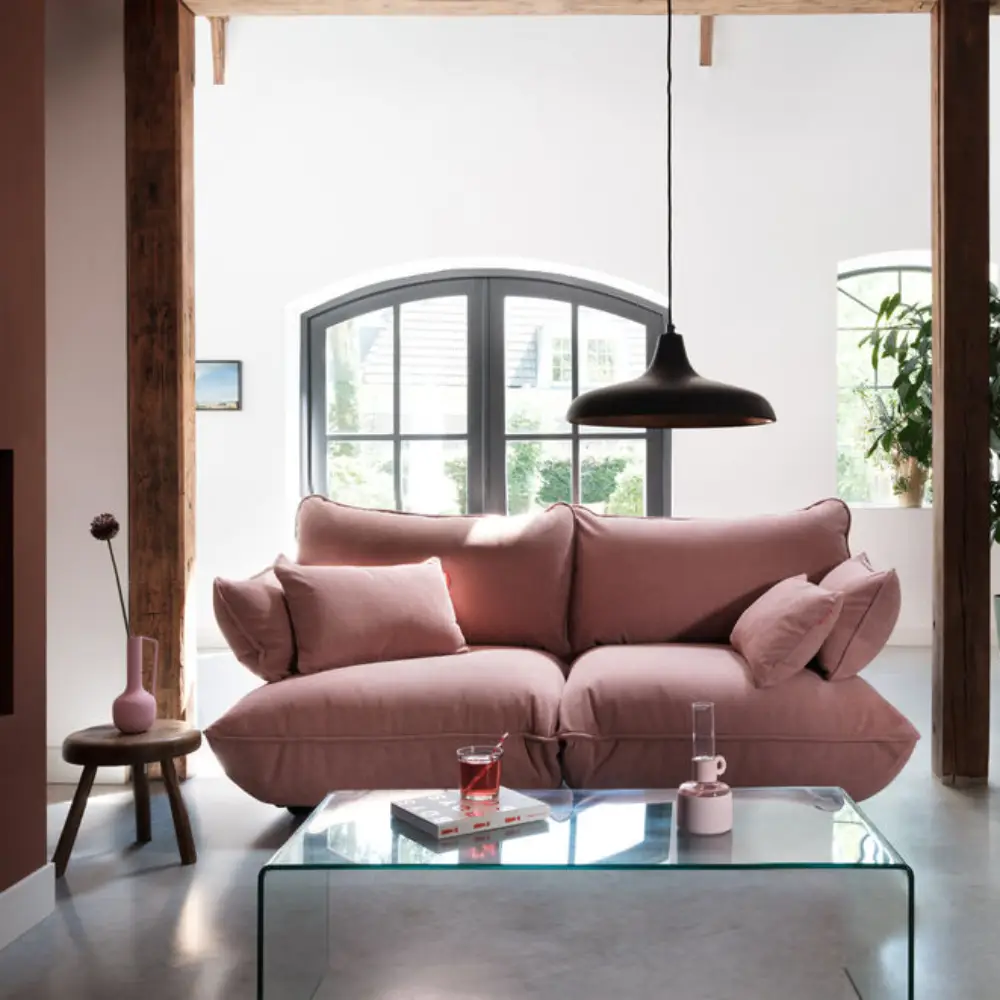 sumo armstöd cord recycled soft pink