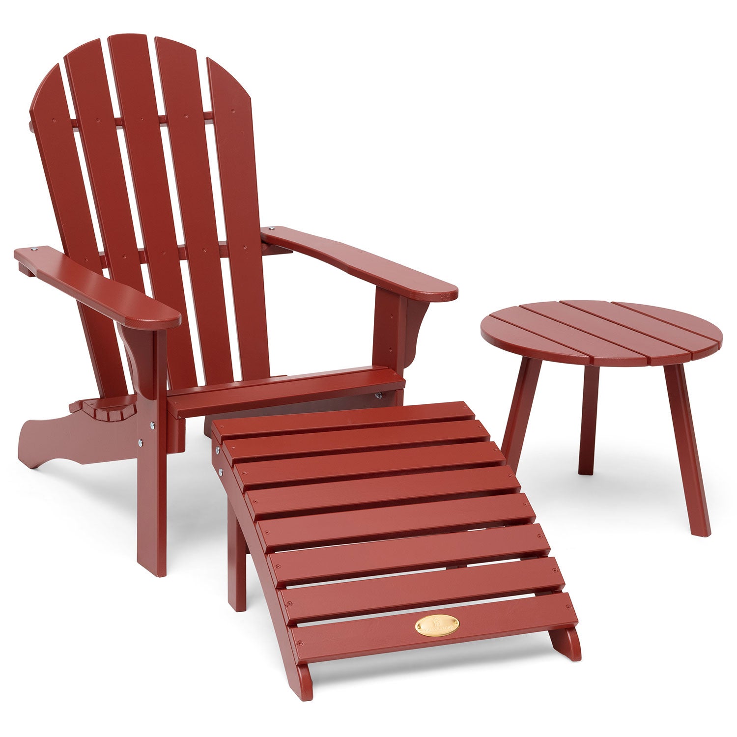 Tennessee sidobord oxidröd furu 