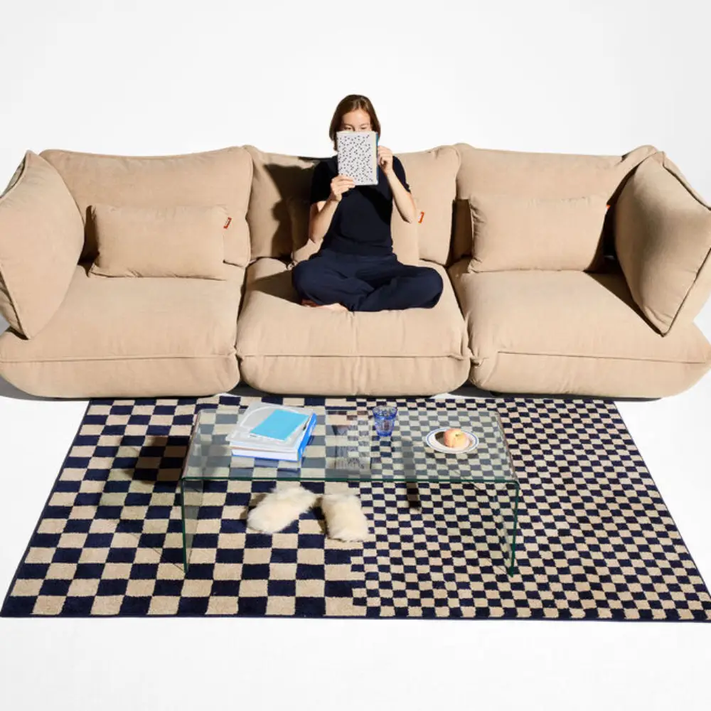 sumo armstöd cord recycled beige