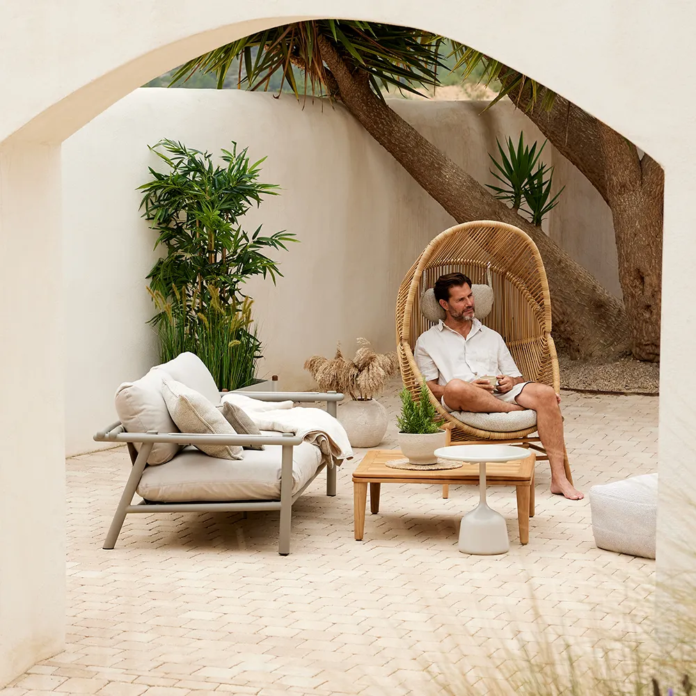 Sticks 2-sits soffa Taupe