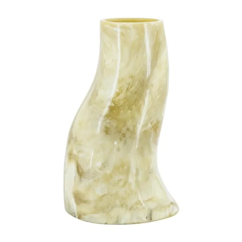 Stonea 2 vas 20x18x34 cm resin grön