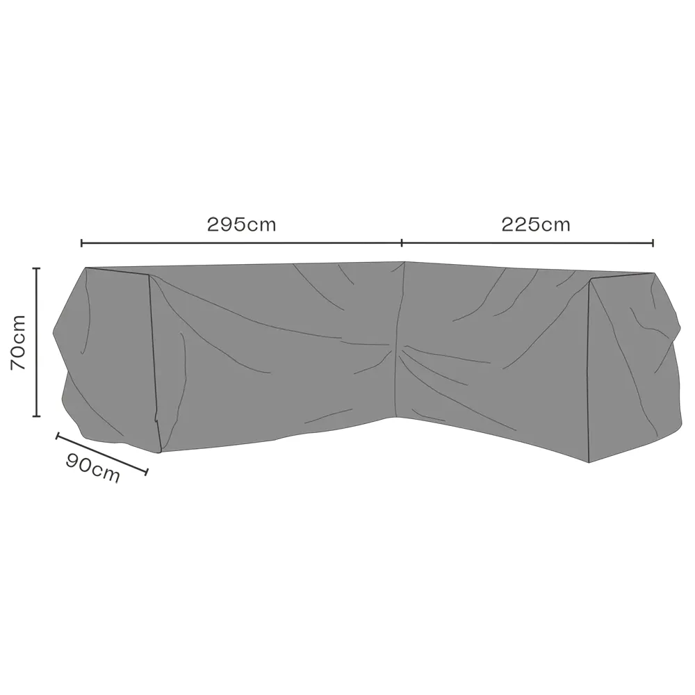 Möbelskydd Hörnsoffa 225/295x70 cm Premium