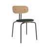 Curious Matstol Ek/Svart Metall Calm Seas
