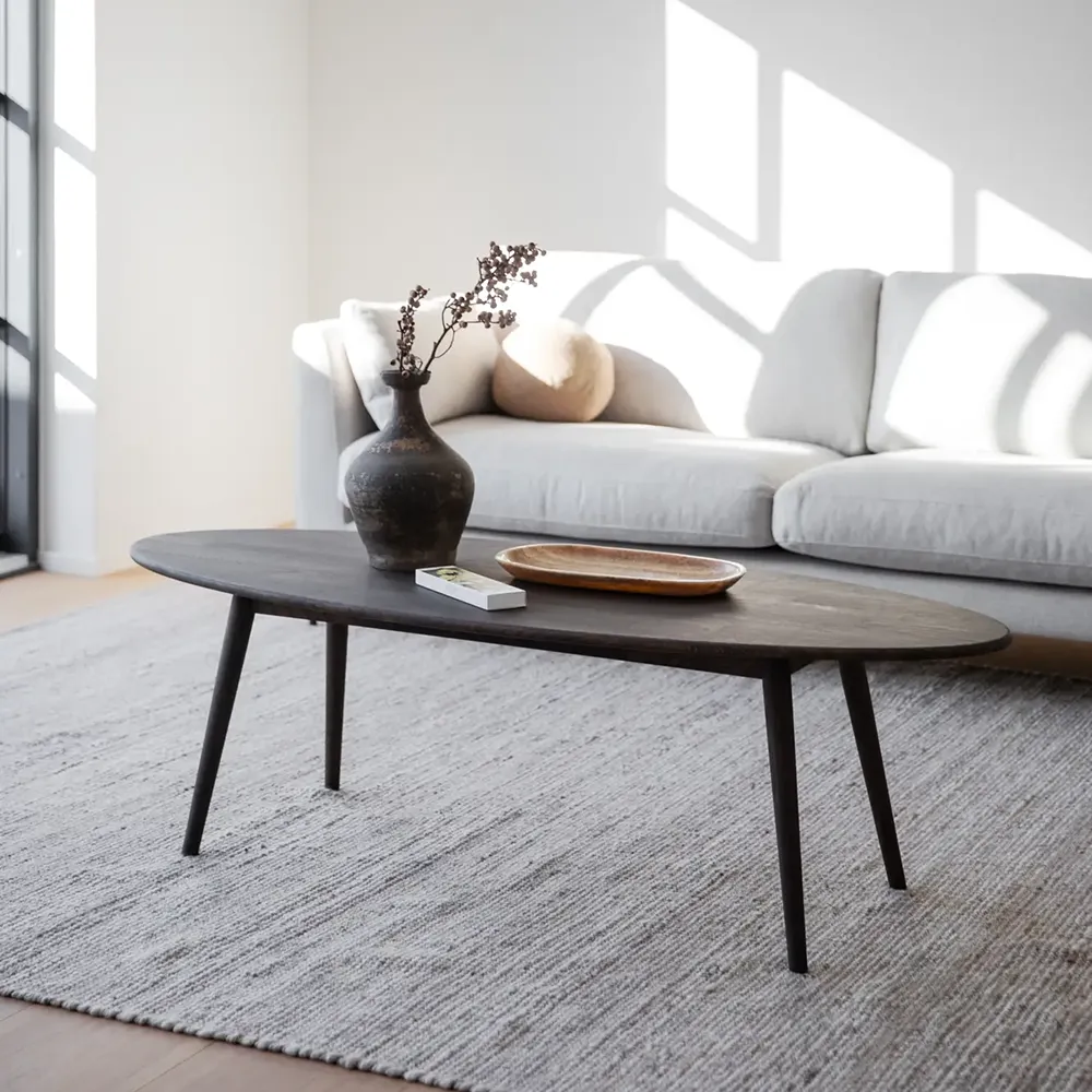 Tompkins soffbord 150x60 cm brun ek