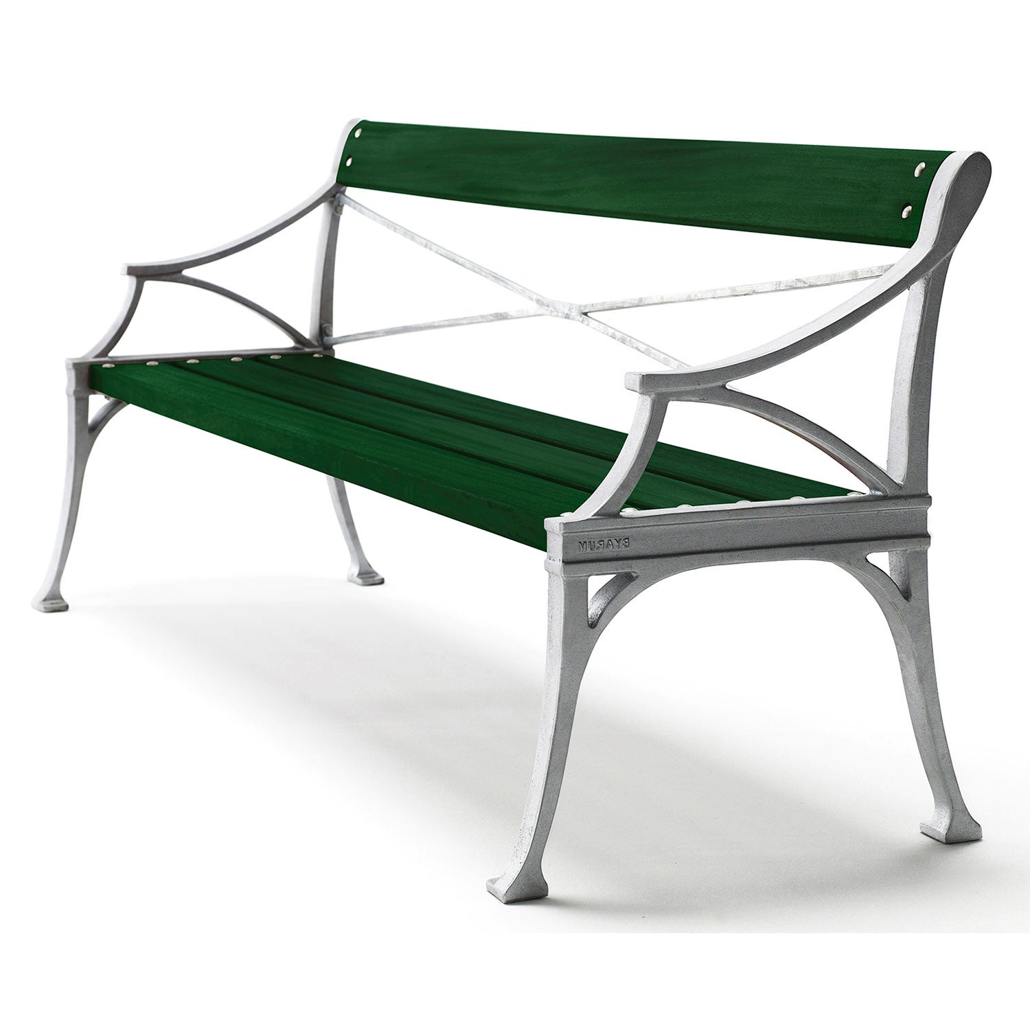 Lessebo soffa natur / grönlackerad furu