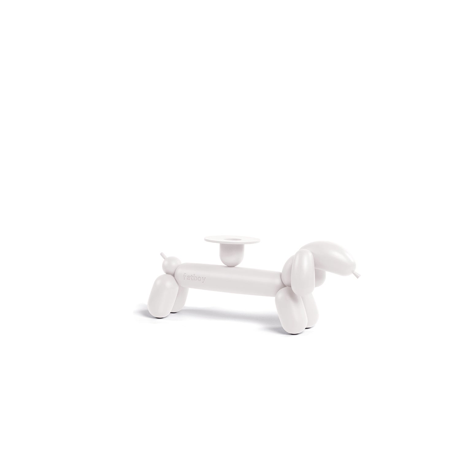 Can-dog ljusstake white 