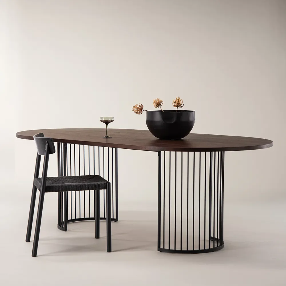 Hamneskär matbord 110x220 cm Valnöt