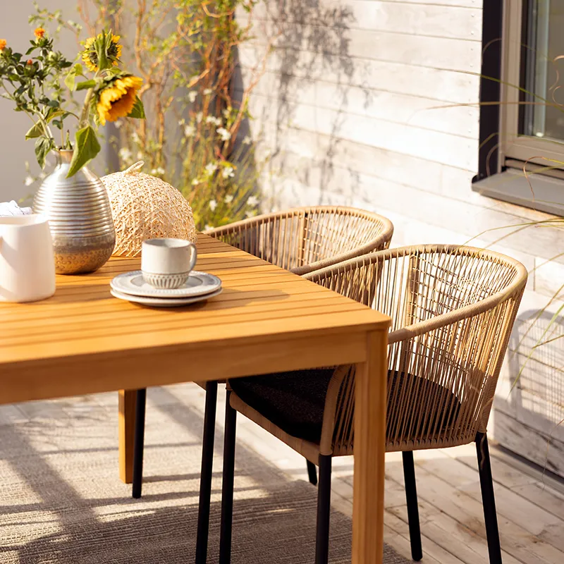 Joe matbord 80x140 cm teak