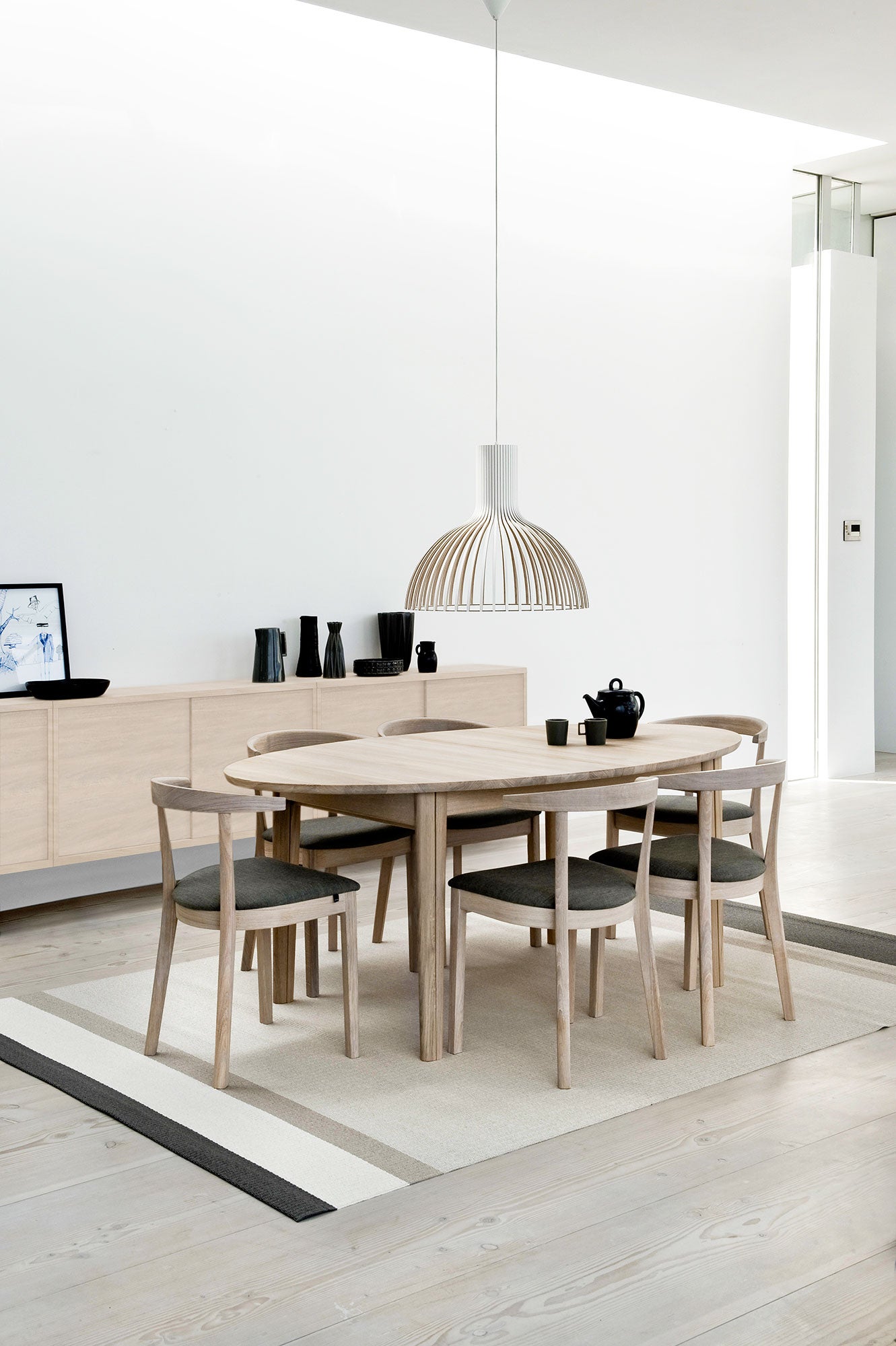 Sm78 Bord Ek Vitolja/Vit Laminat