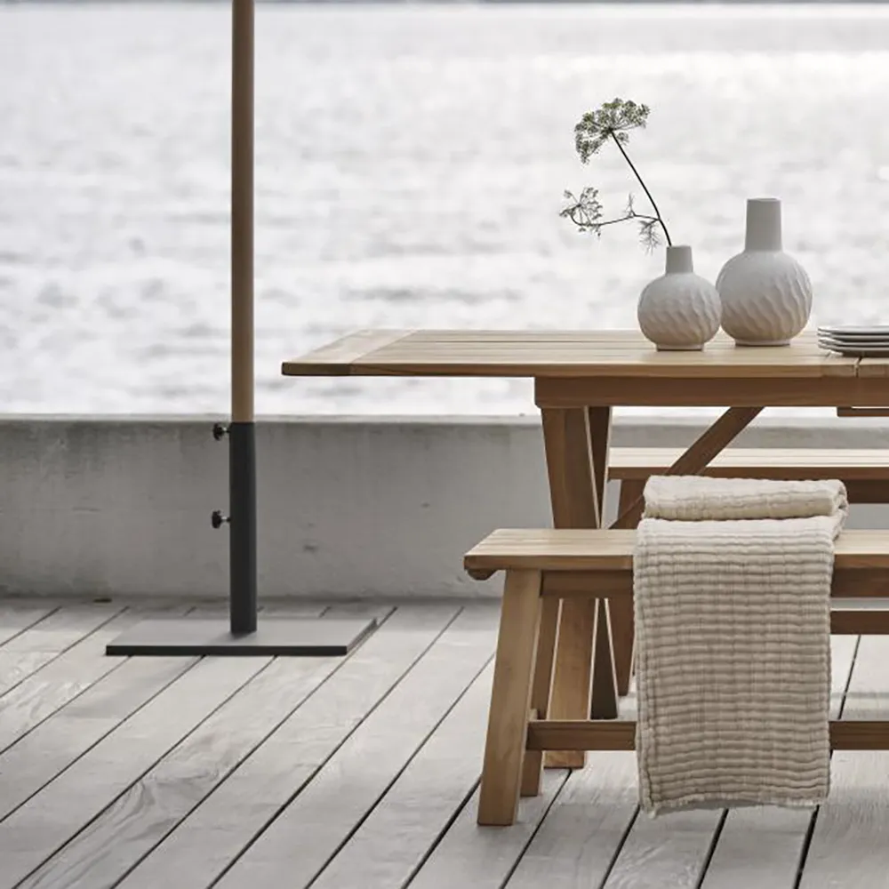 Brutus Matbord 100x200-265 cm teak