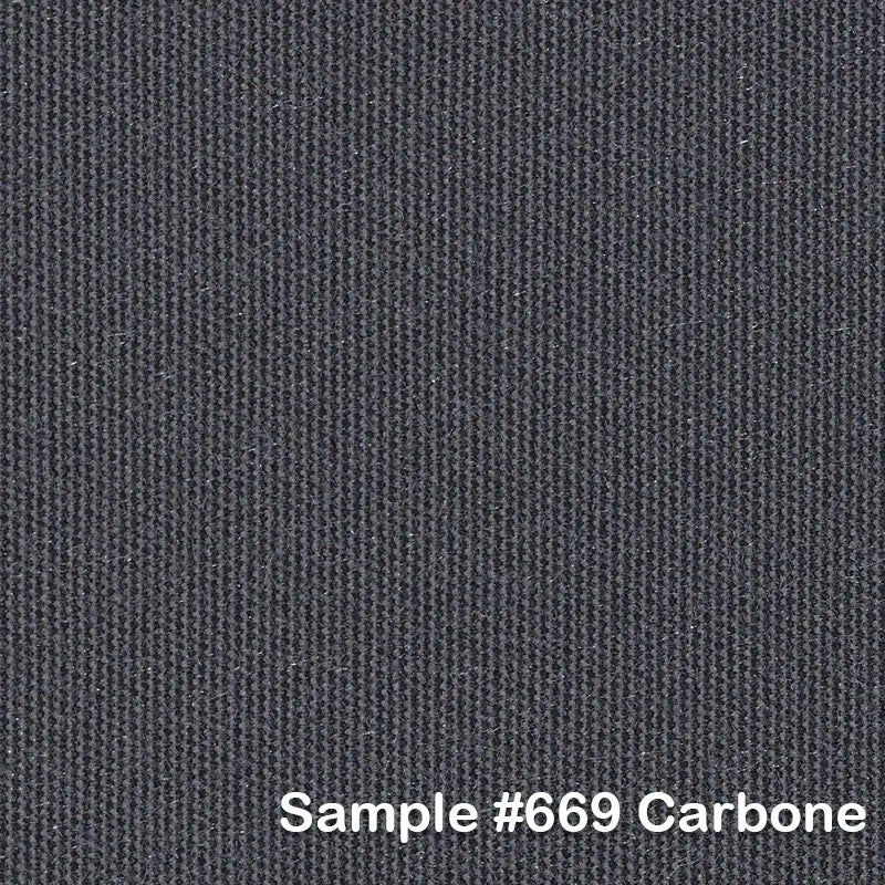 Sombrano S+ frihängande parasoll 350x350 cm kat.5 antracite alu / 669 carbone 