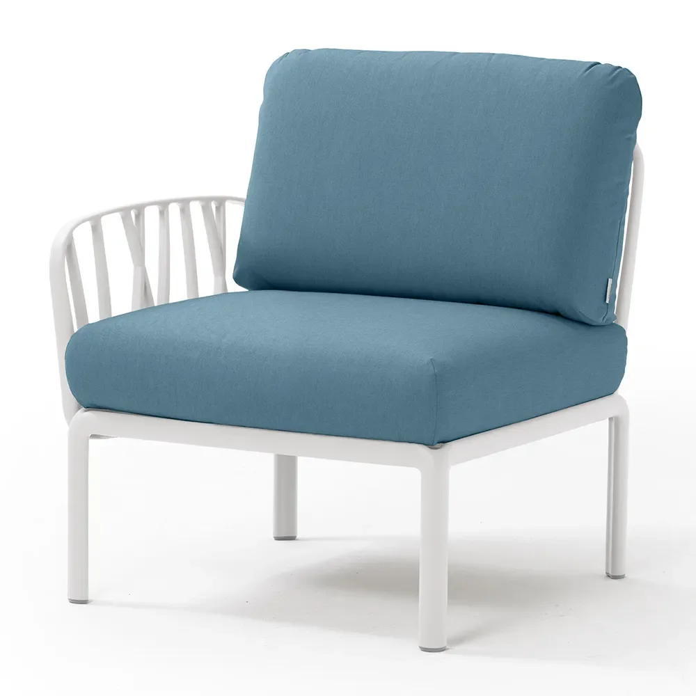 Komodo avslutsdel White - Adriatic Sunbrella