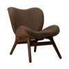 A Conversation Piece Loungestol Dark Oak/Dunes Rost