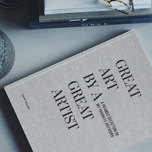 Frame book - Great Art, Grey