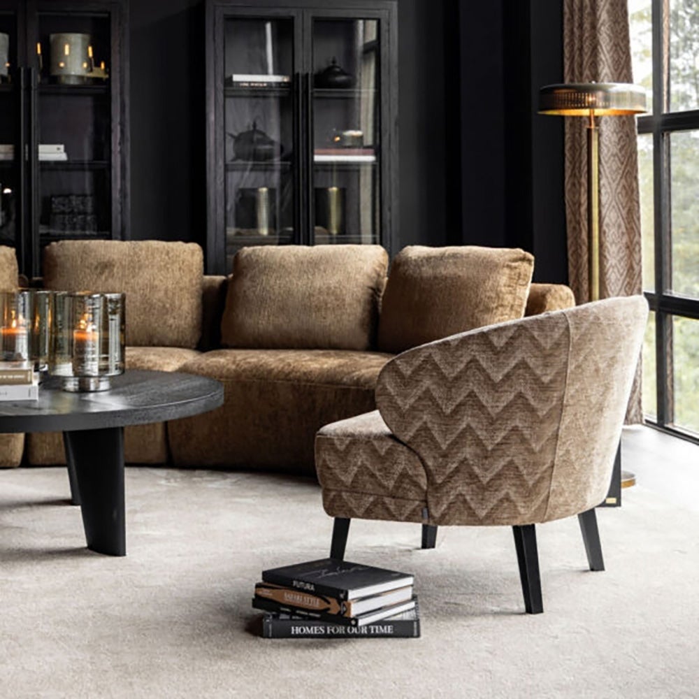 Barrington tygfåtölj- Aurelia W light brown