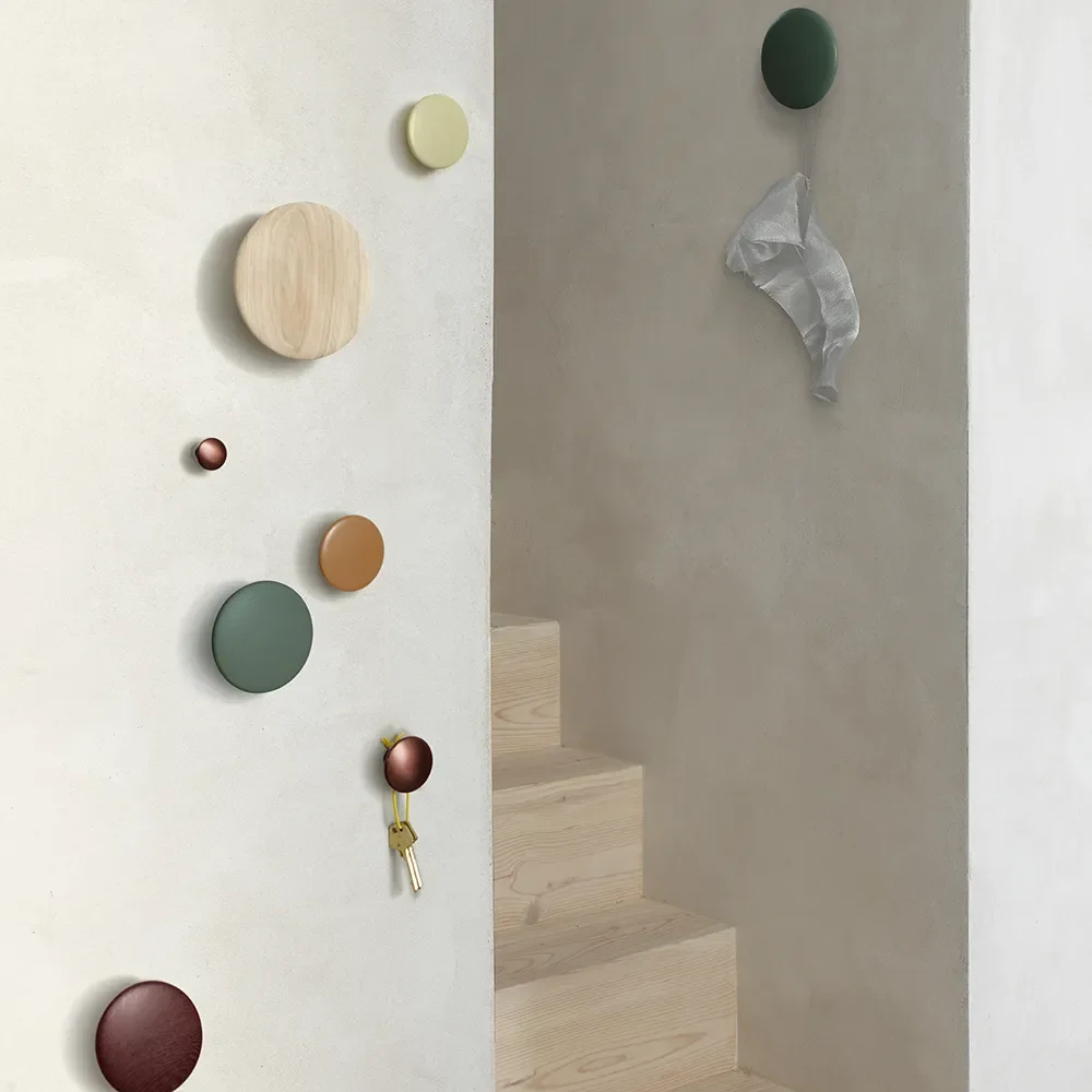 Dots Metal Set of 5 - Umber