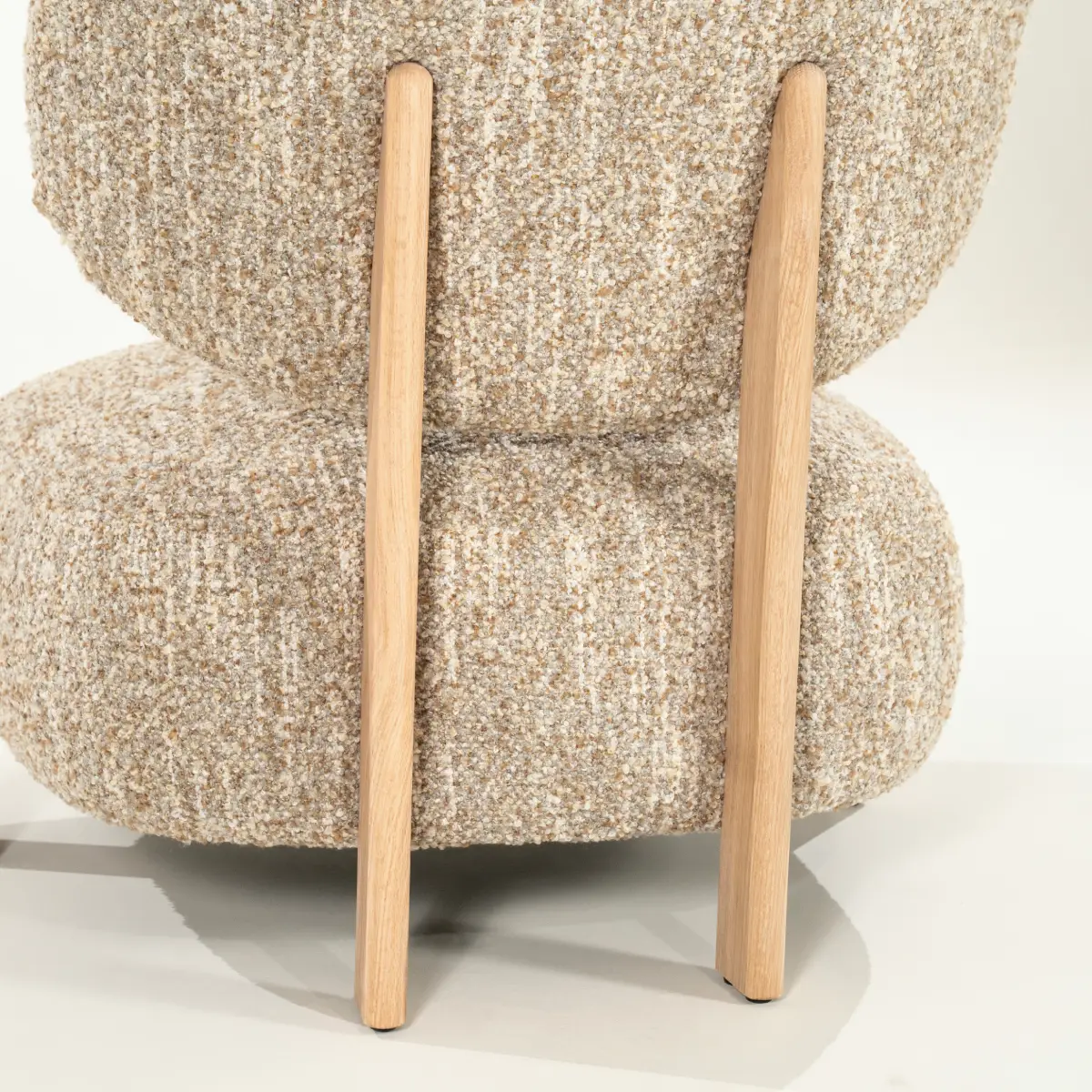 Reza natural Fåtölj - beige Bay