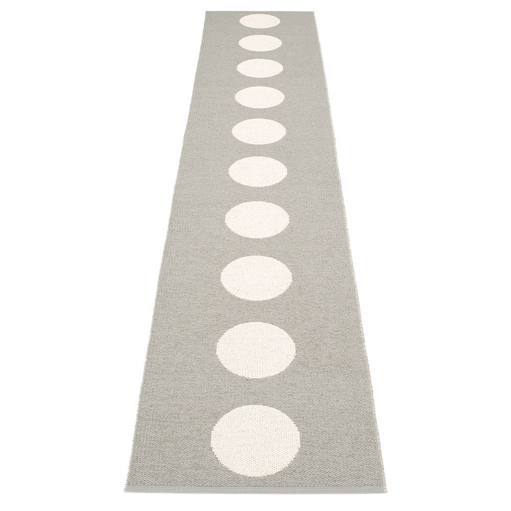 Vera matta 70x375 cm warm grey/vanilla 
