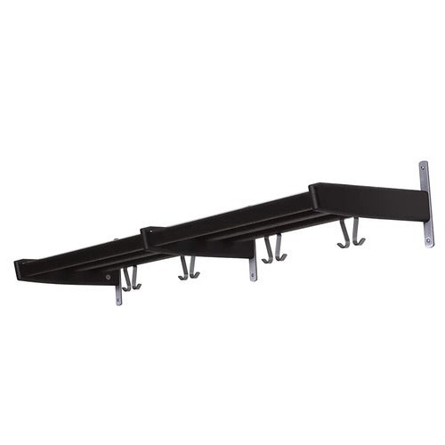 Meja Hatthylla 115 cm Svartbetsad Ek