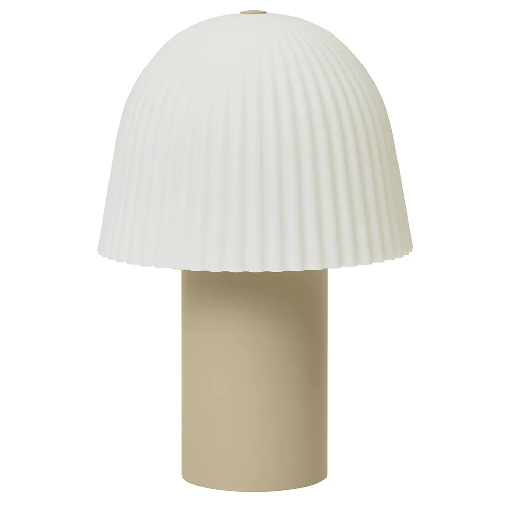 Frill Portabel lampa Cashmere/White