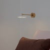 Asteria Wall Long Vägglampa Ø15 cm Pearl White