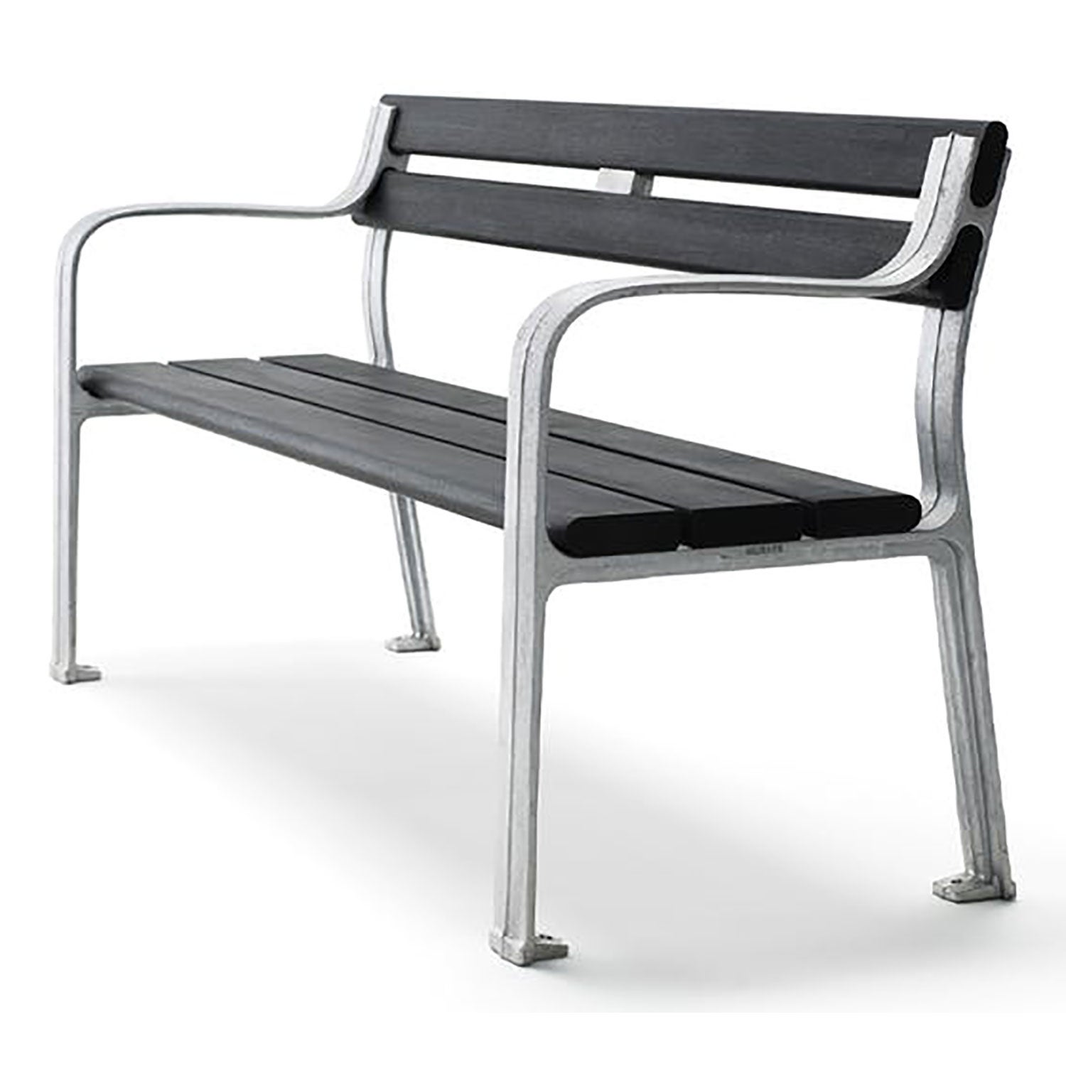 Joy soffa natur / svartlaserad mahogny