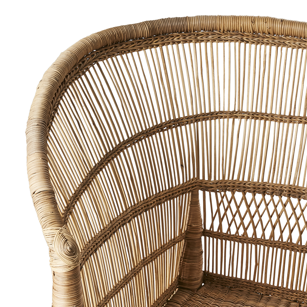 TRIBE soffa natur L140 cm