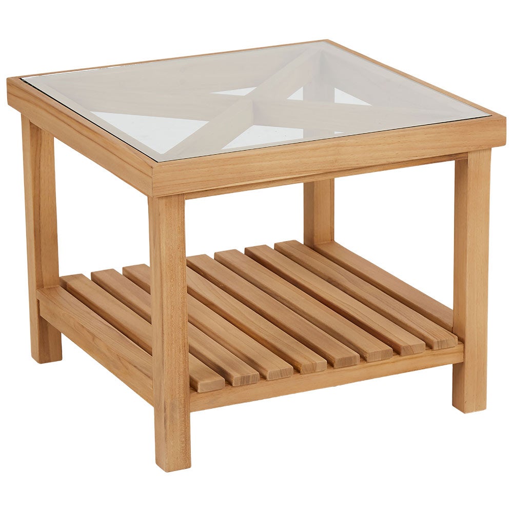 Varm soffbord natur teak 