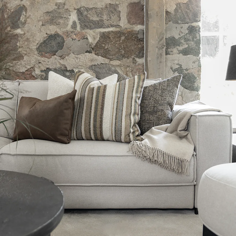 Sassi Stripe Linen kuddfodral 60x40 cm