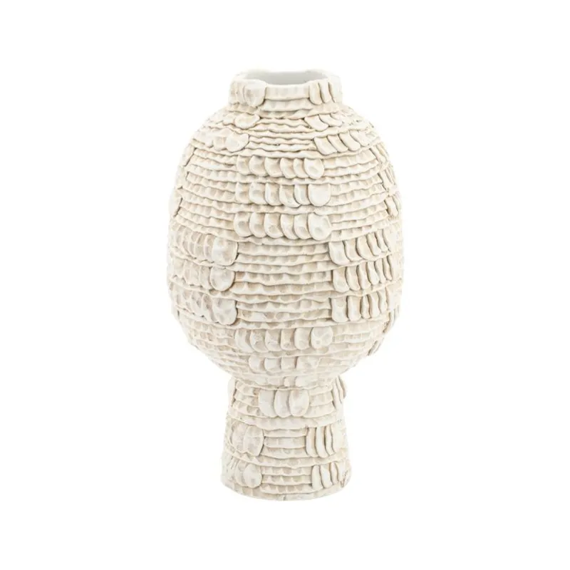 Cerra 21x21x38 cm resin beige