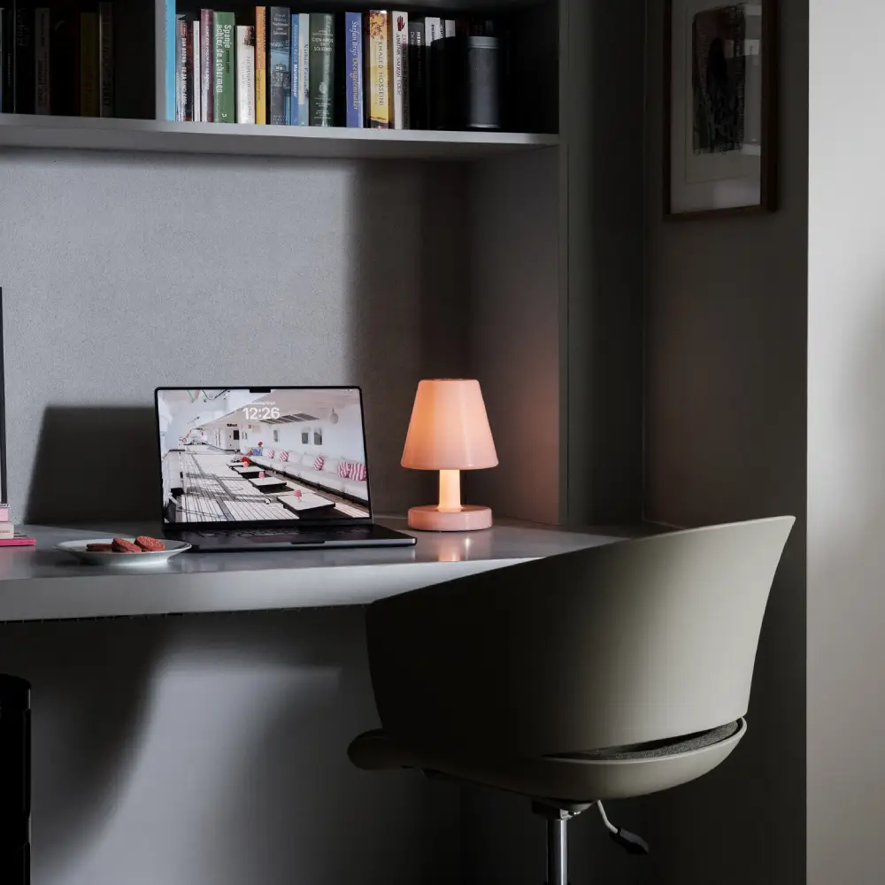 Edison the Ambiance - bordslampa soft pink