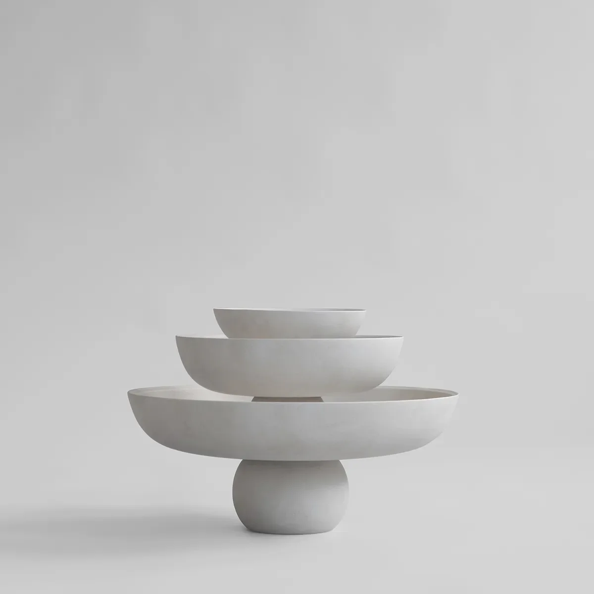 Handmålad dekorationsskål Baburu Mini Birch Ø 20 cm