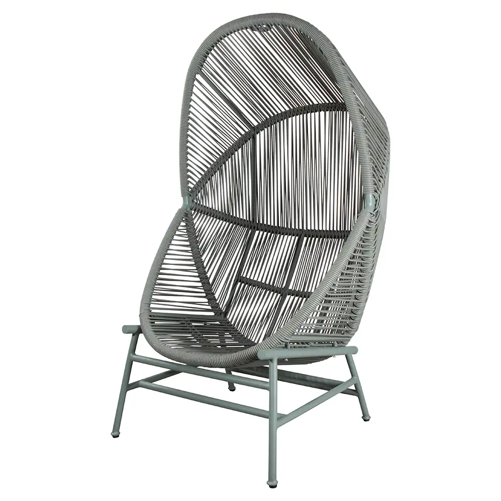 Hive hängande stol underrede Dusty green, aluminium