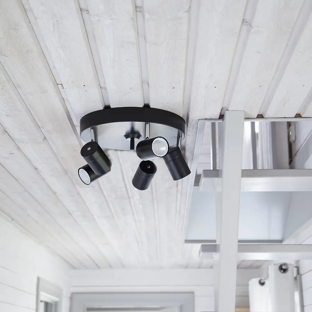 Correct takspot 5-låg Svart 