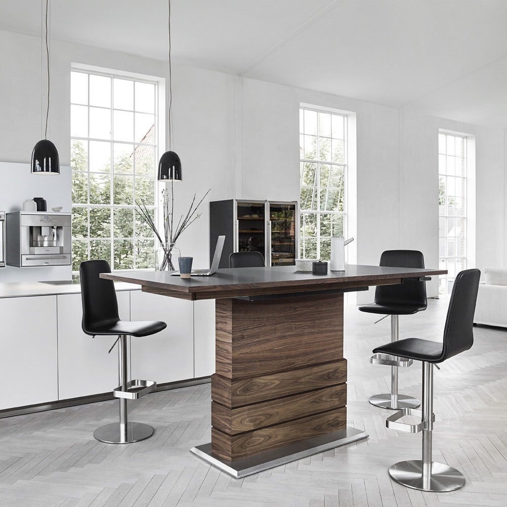 Sm50 stol med läder