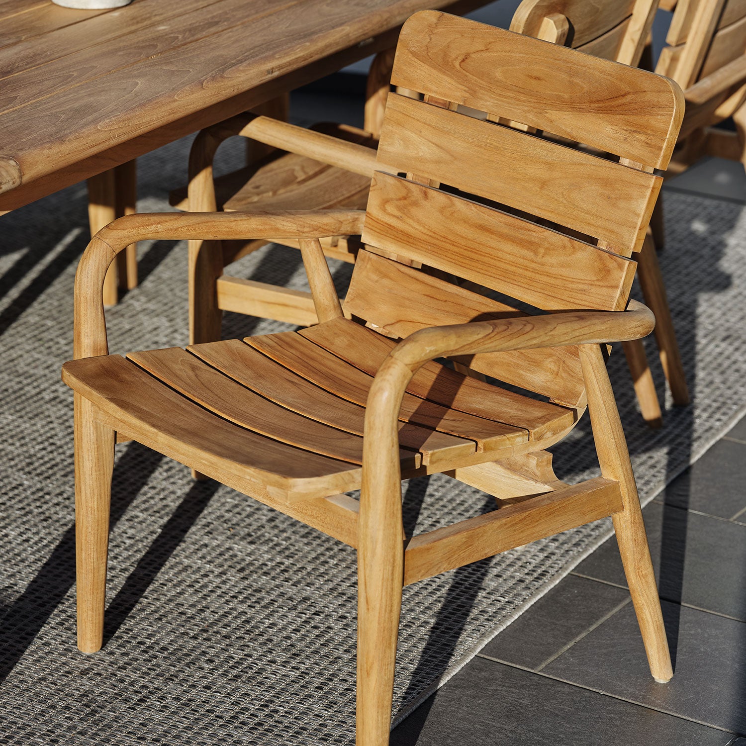 Lilja karmstol natur 