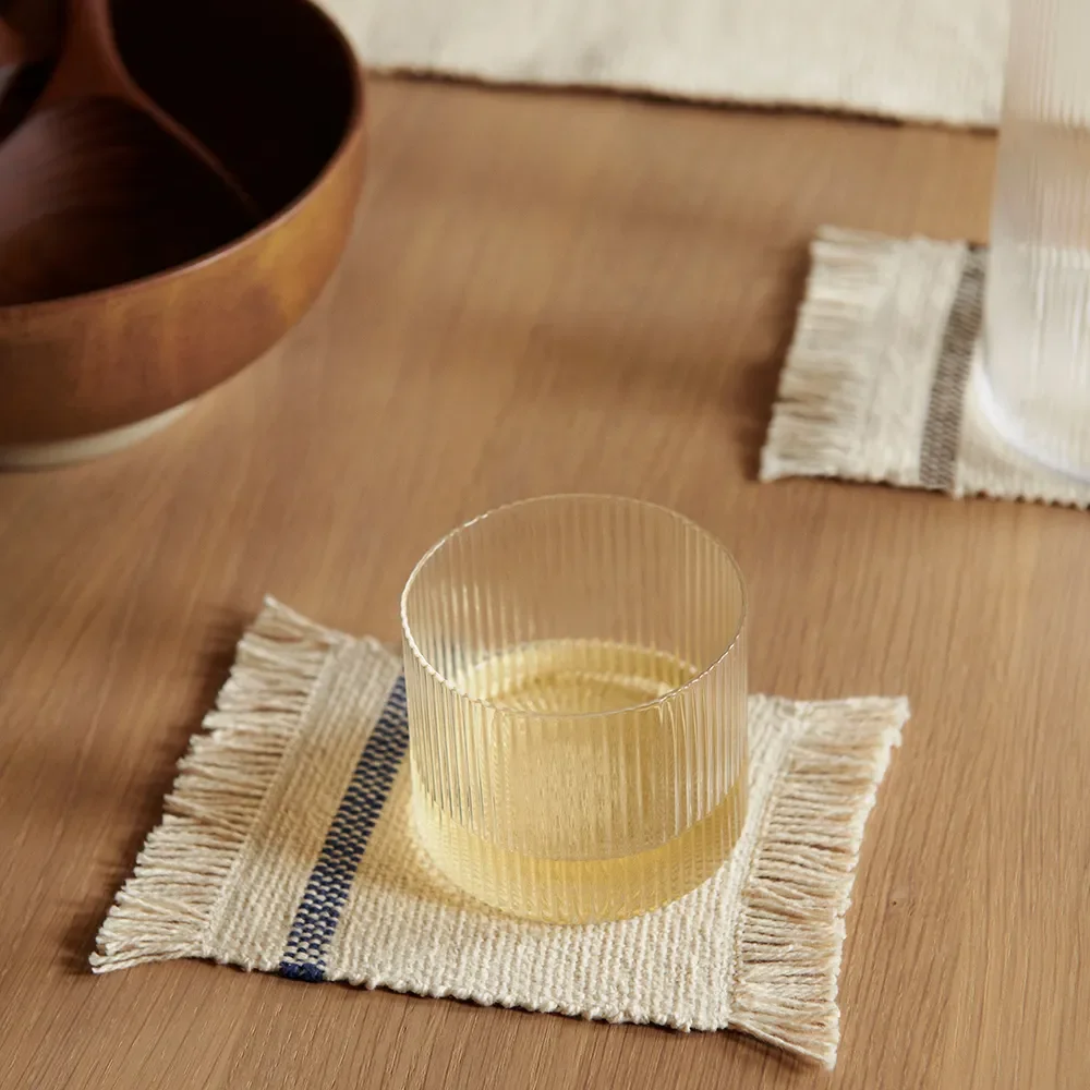 Ripple Lågt glas 4-pack - Clear