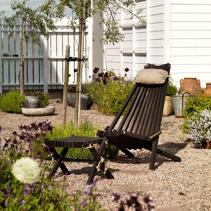 Ribbon vilstol svart 