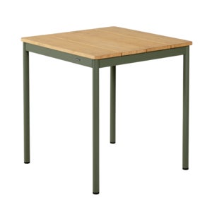 Nox Bistro bord 70x70 - Bambu/Nordic Green