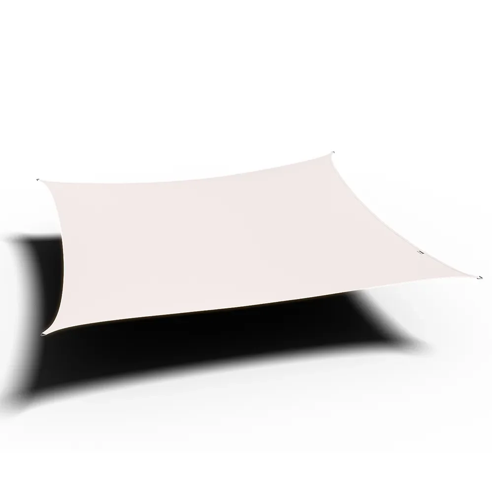 Dreamsail solsegel vattentätt kvadratiskt 400x400cm cream 