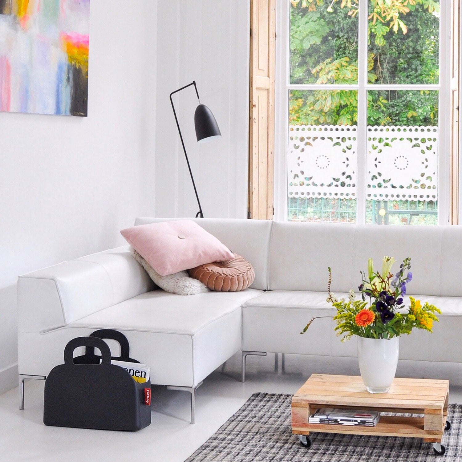 Sjopper-kees shoppingväska yellow ochre 