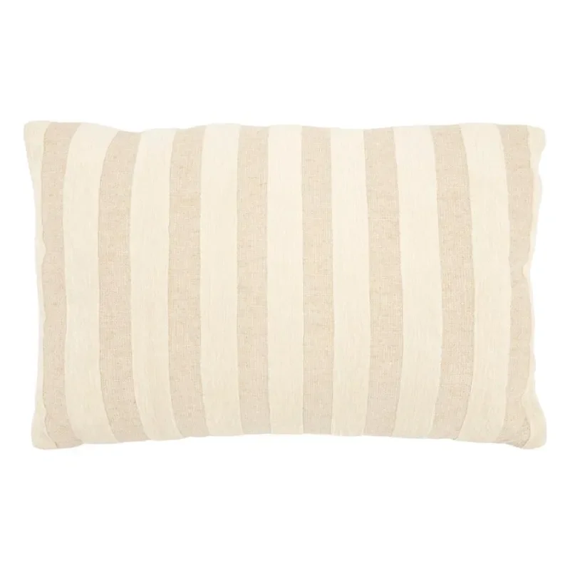Raya prydnadskudde 60x40x12 cm polyester beige