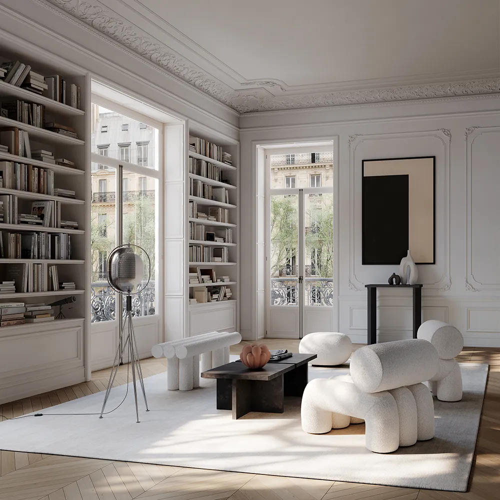 Foku Fåtölj - Off White