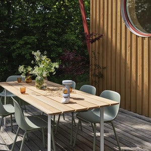 Fiber Outdoor Matstol Anthracite Black 