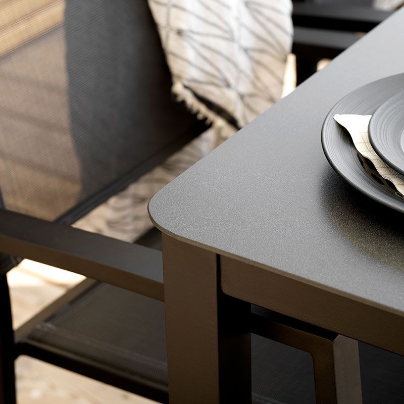 Rana matbord 90x150  cm svart 