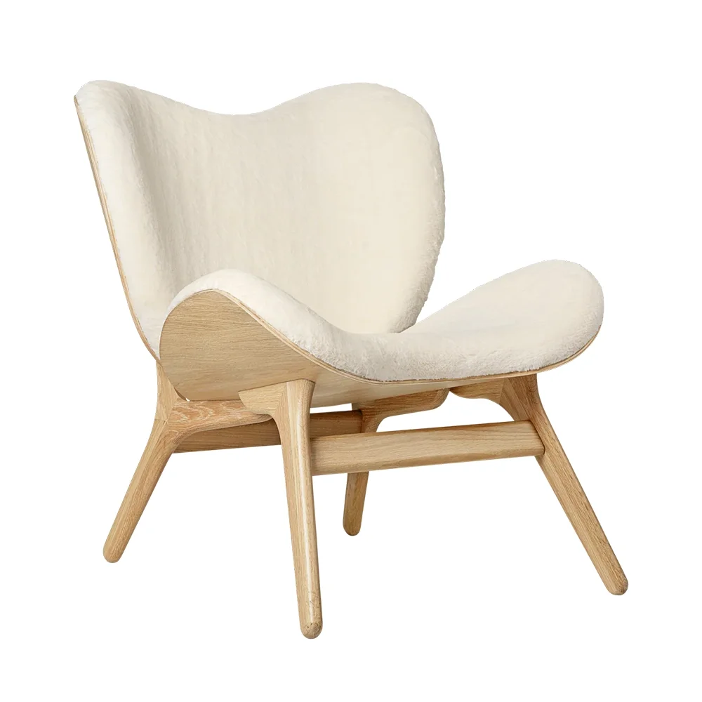 A Conversation Piece Loungestol Oak/Teddy White