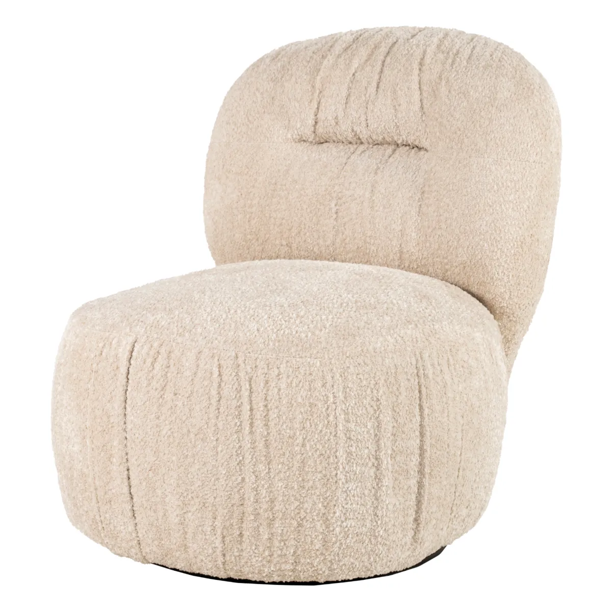 Roux fåtölj 72x91x76,5 cm polyester beige