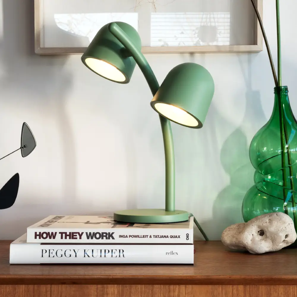 Little Lebow - Dimbar lampa Grasshopper Green